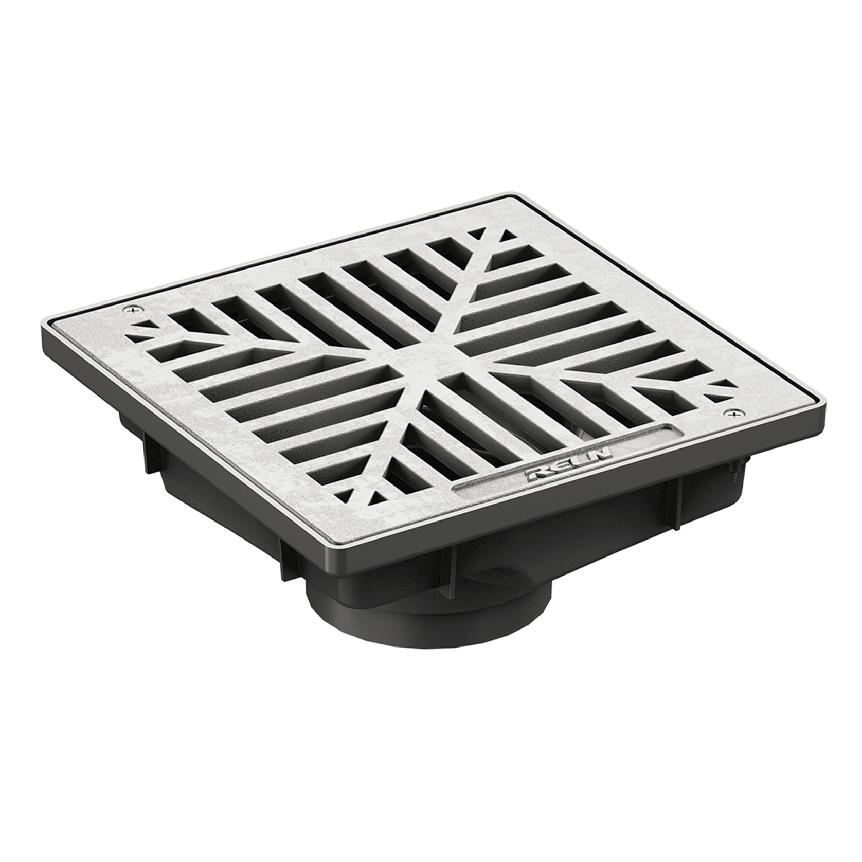 Uni-Pit Vortex 200 with Flat Plain Aluminium Grate gallery detail image