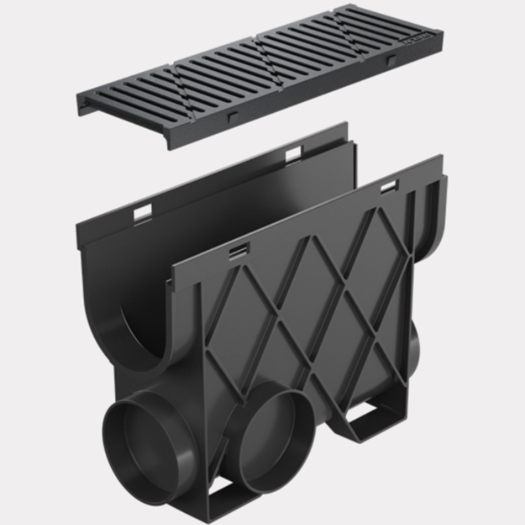 Storm Drain™ – Slimline Pit with Ductile Iron Grate gallery detail image