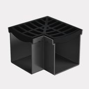 Rain Drain™ Trade – Corner with Black Plastic Grate gallery detail image