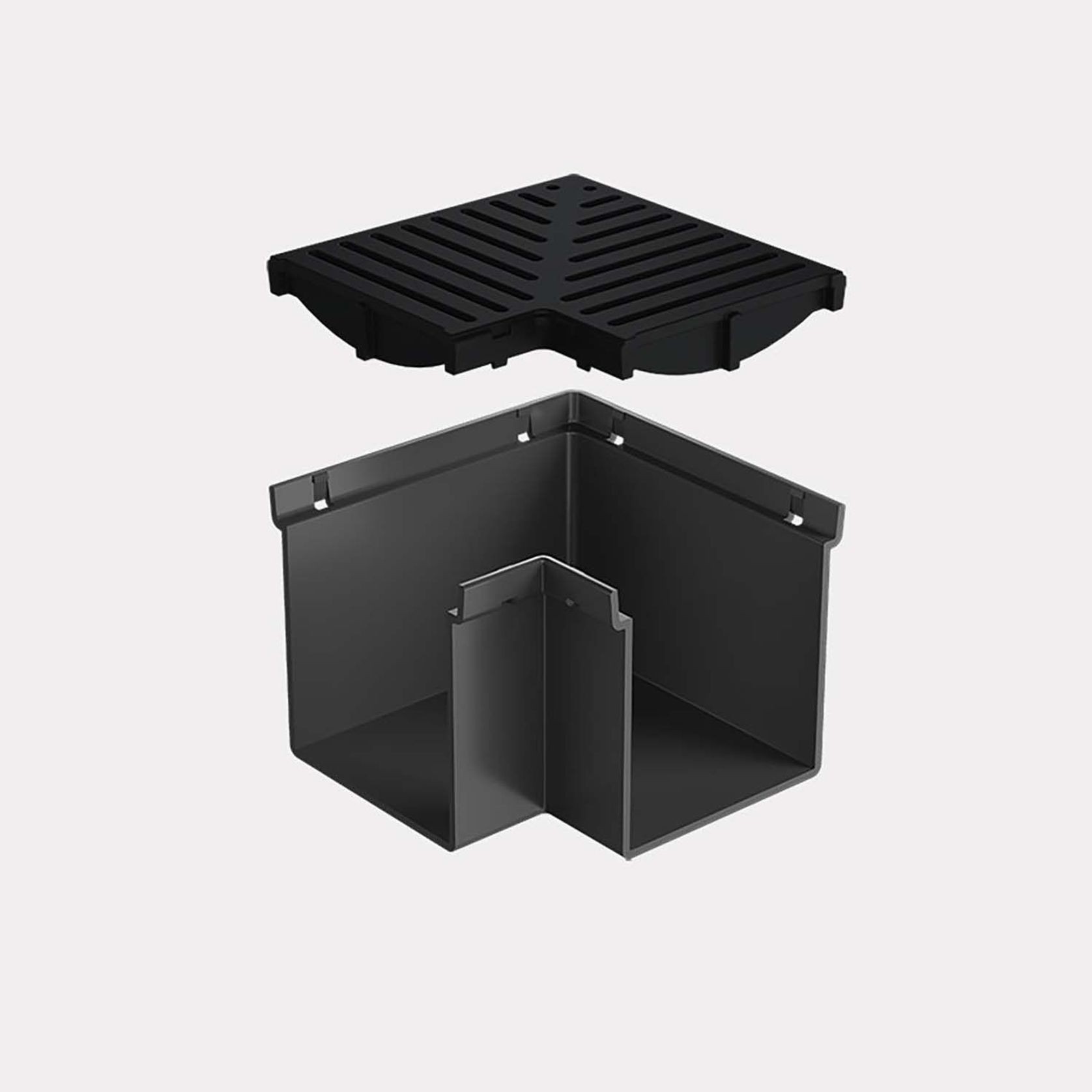 Rain Drain™ Trade – Corner with Heel Guard Grate gallery detail image