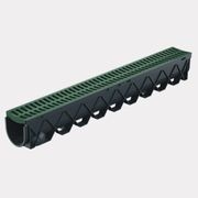 Storm Drain™ – 1m complete with Green Plastic Grate gallery detail image