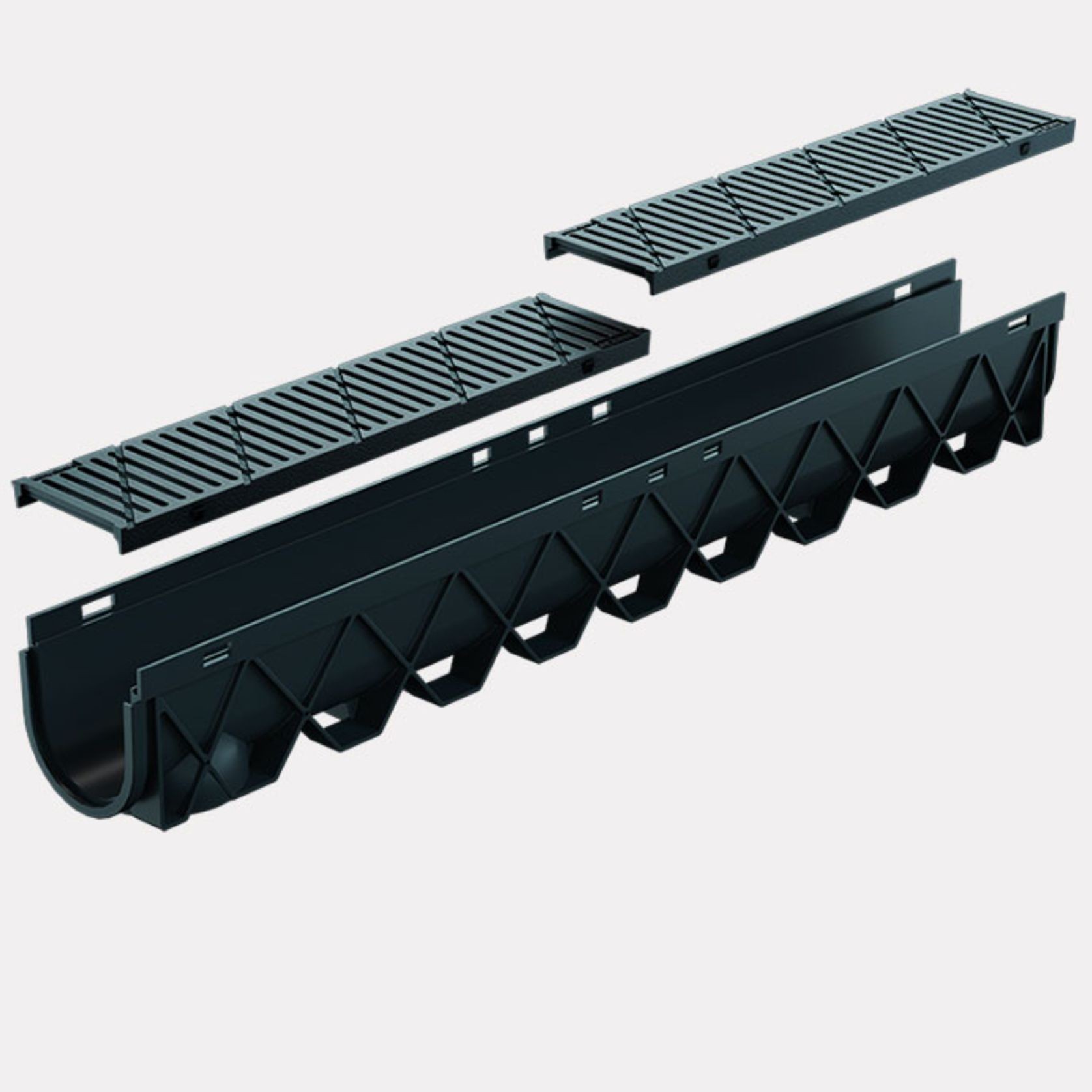 Storm Drain™ – 1m complete with Ductile Iron Grate gallery detail image