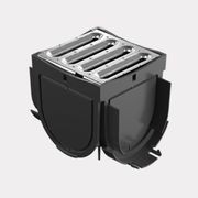 Storm Drain™ – 4 Way Connector w/ Galvanised Grate gallery detail image