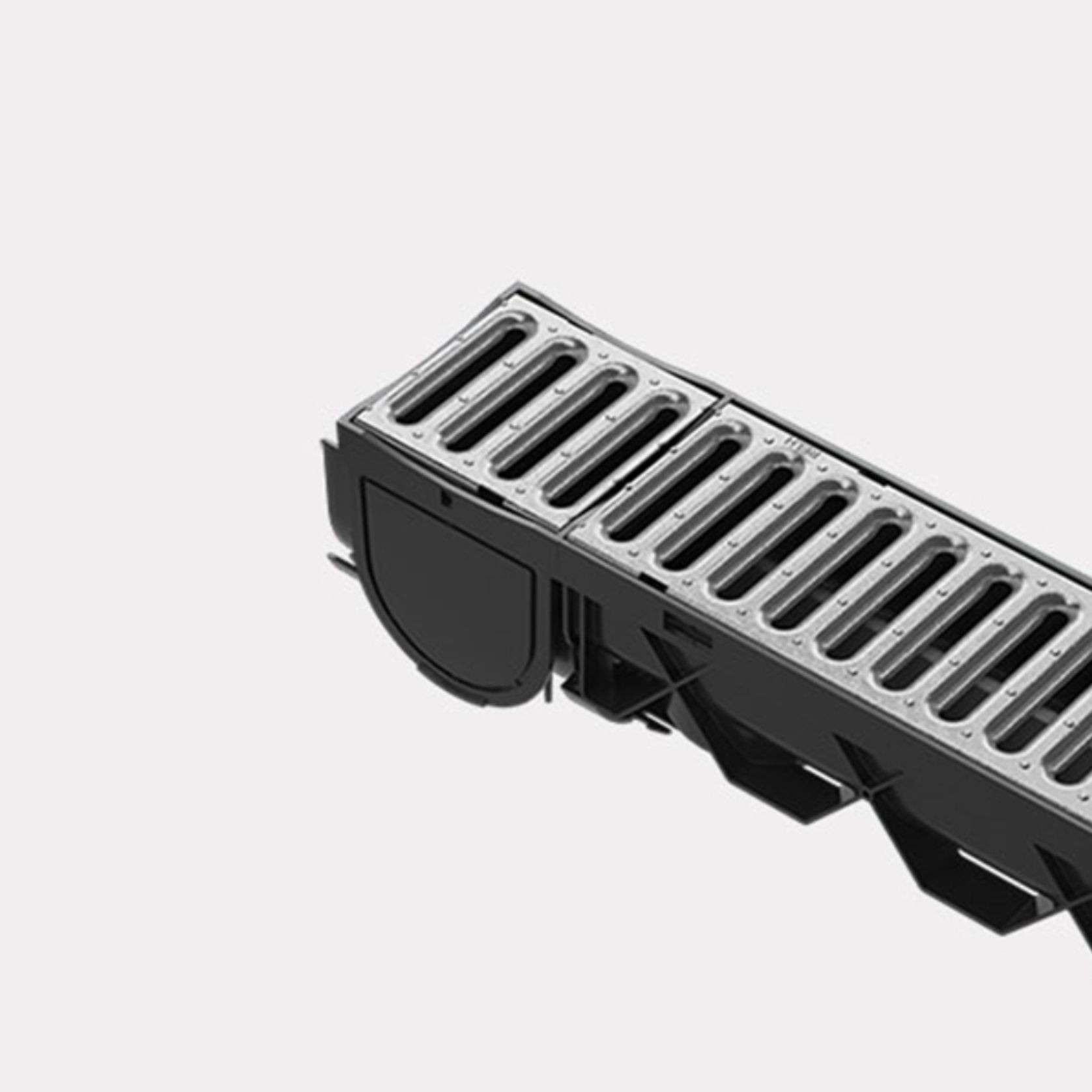 Storm Drain™ – 4 Way Connector w/ Galvanised Grate gallery detail image