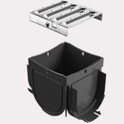 Storm Drain™ – 4 Way Connector w/ Galvanised Grate gallery detail image