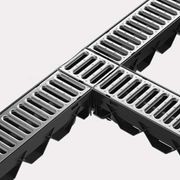 Storm Drain™ 4 Way Connector with Stainless Steel Grate gallery detail image