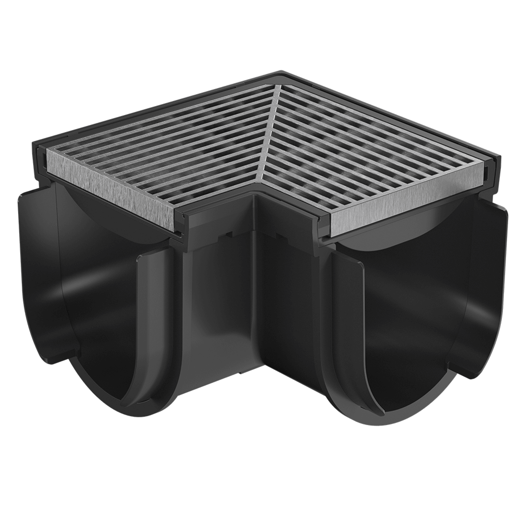 Storm Drain™ – Corner with 316 Architectural Grate gallery detail image