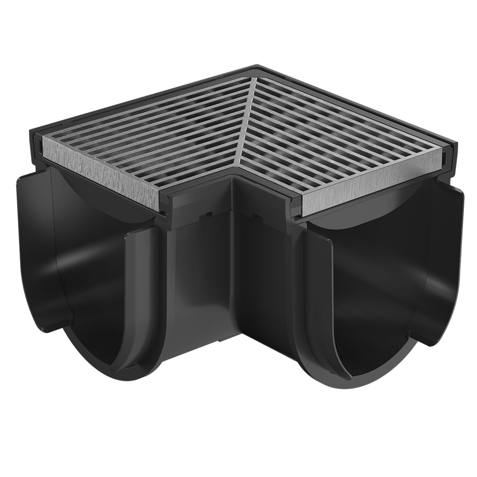 Storm Drain™ – Corner with 316 Architectural Grate gallery detail image