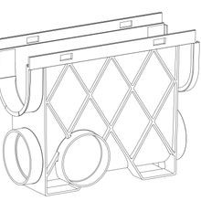 Storm Drain™ – Slimline Pit with Grey Plastic Grate gallery detail image