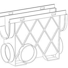 Storm Drain™ – Slimline Pit with Green Plastic Grate gallery detail image