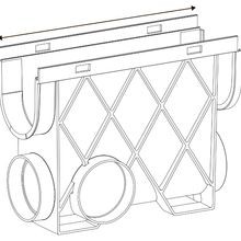 Storm Drain™ – Slimline Pit with Green Plastic Grate gallery detail image