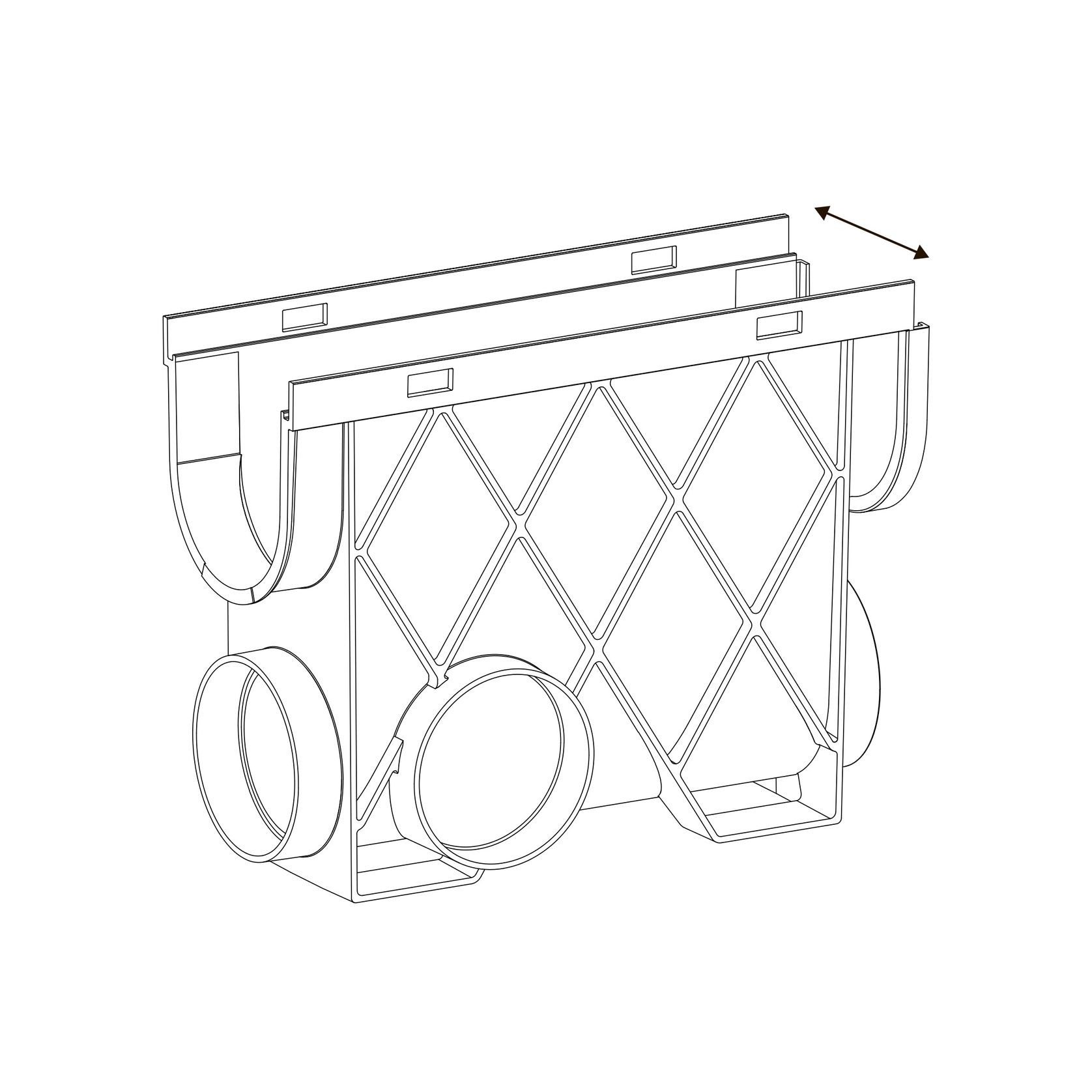 Storm Drain™ – Slimline Pit w/ 316 Architectural Grate gallery detail image