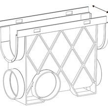 Storm Drain™ – Slimline Pit with Green Plastic Grate gallery detail image