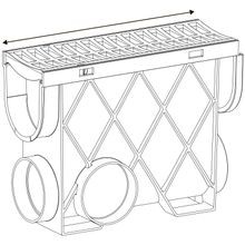 Storm Drain™ – Slimline Pit w/ 316 Architectural Grate gallery detail image