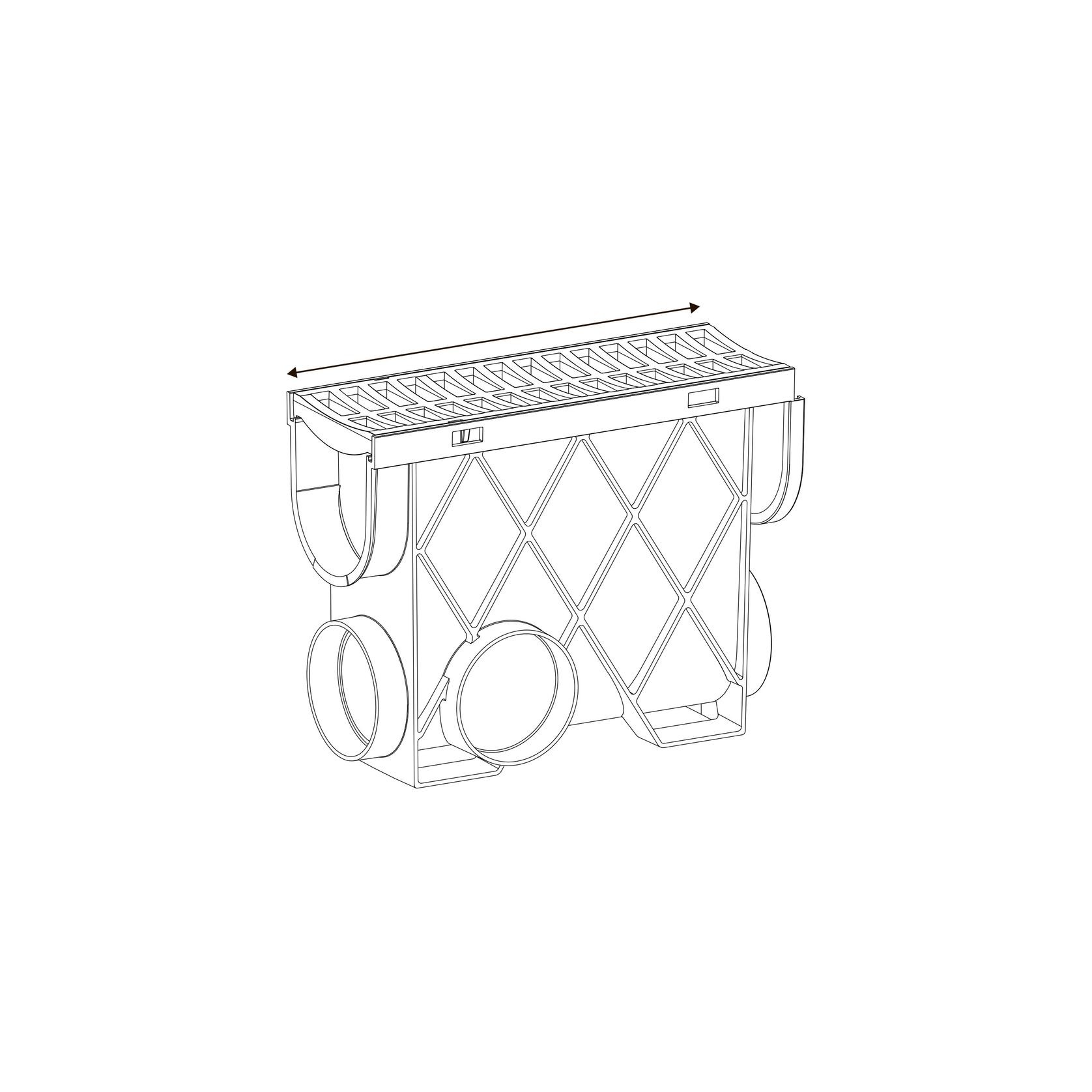 Storm Drain™ – Slimline Pit w/ 316 Architectural Grate gallery detail image