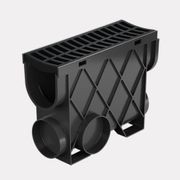 Storm Drain™ – Slimline Pit with Black Plastic Grate gallery detail image