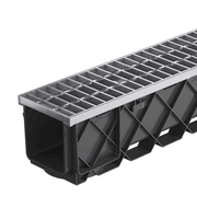 Storm Drain™ Pro – 1m with Class B Galvanised Grate gallery detail image