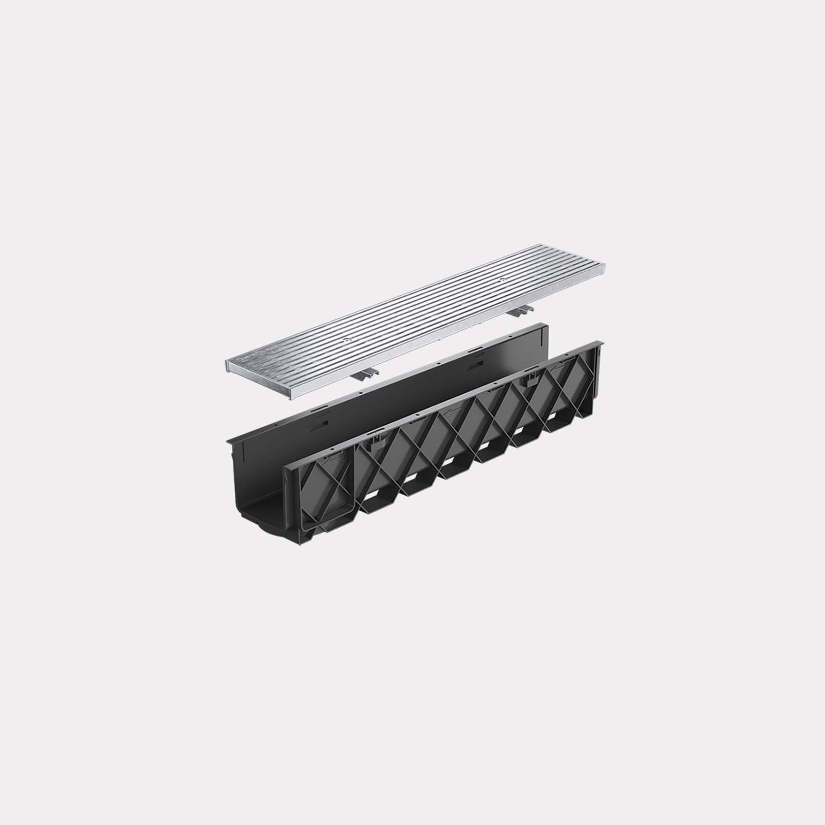Storm Drain™ Pro – Class B Heelguard Galvanised Grate gallery detail image