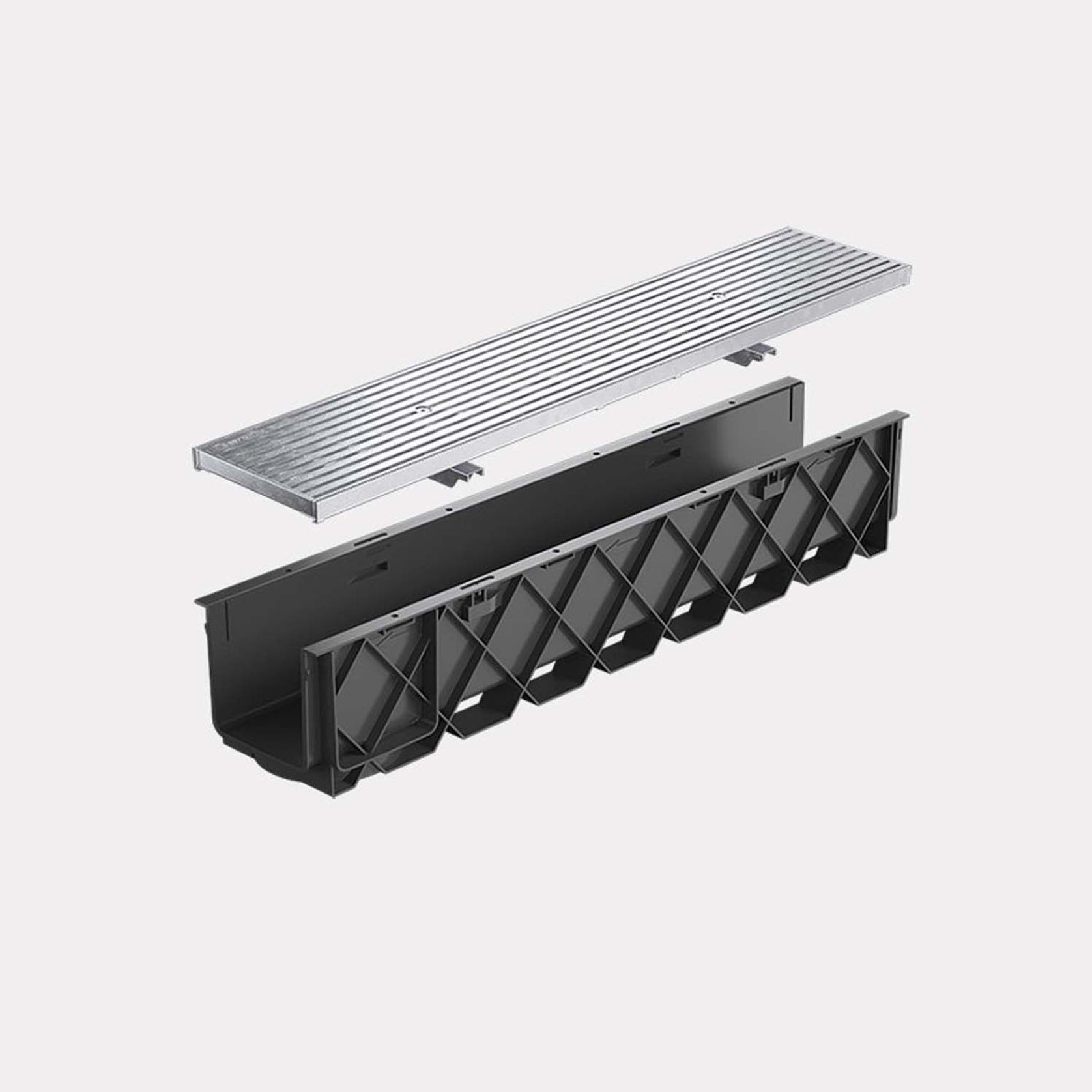 Storm Drain™ Pro – Class B Heelguard Galvanised Grate gallery detail image