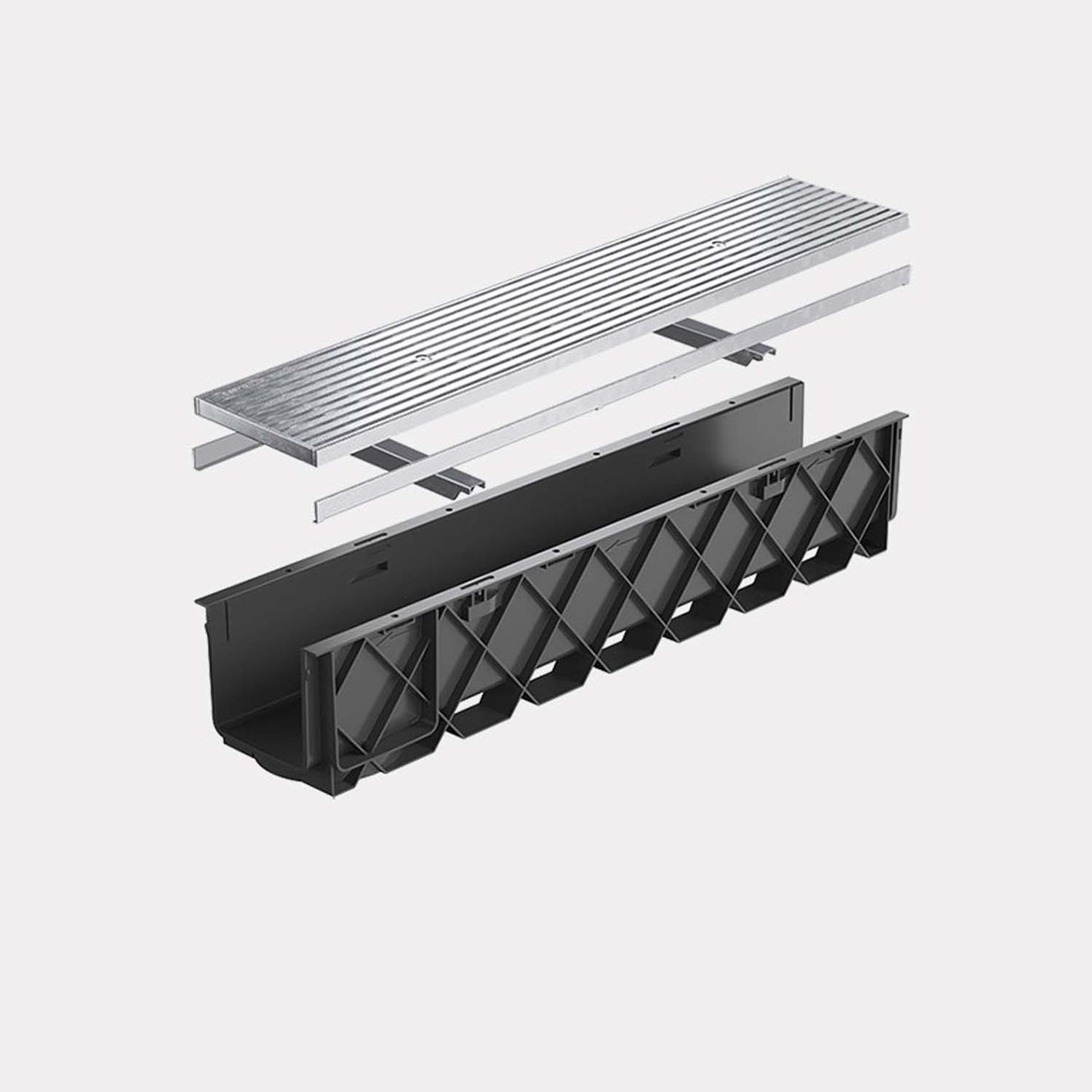 Storm Drain™ Pro – Class B Heelguard Galvanised Grate gallery detail image