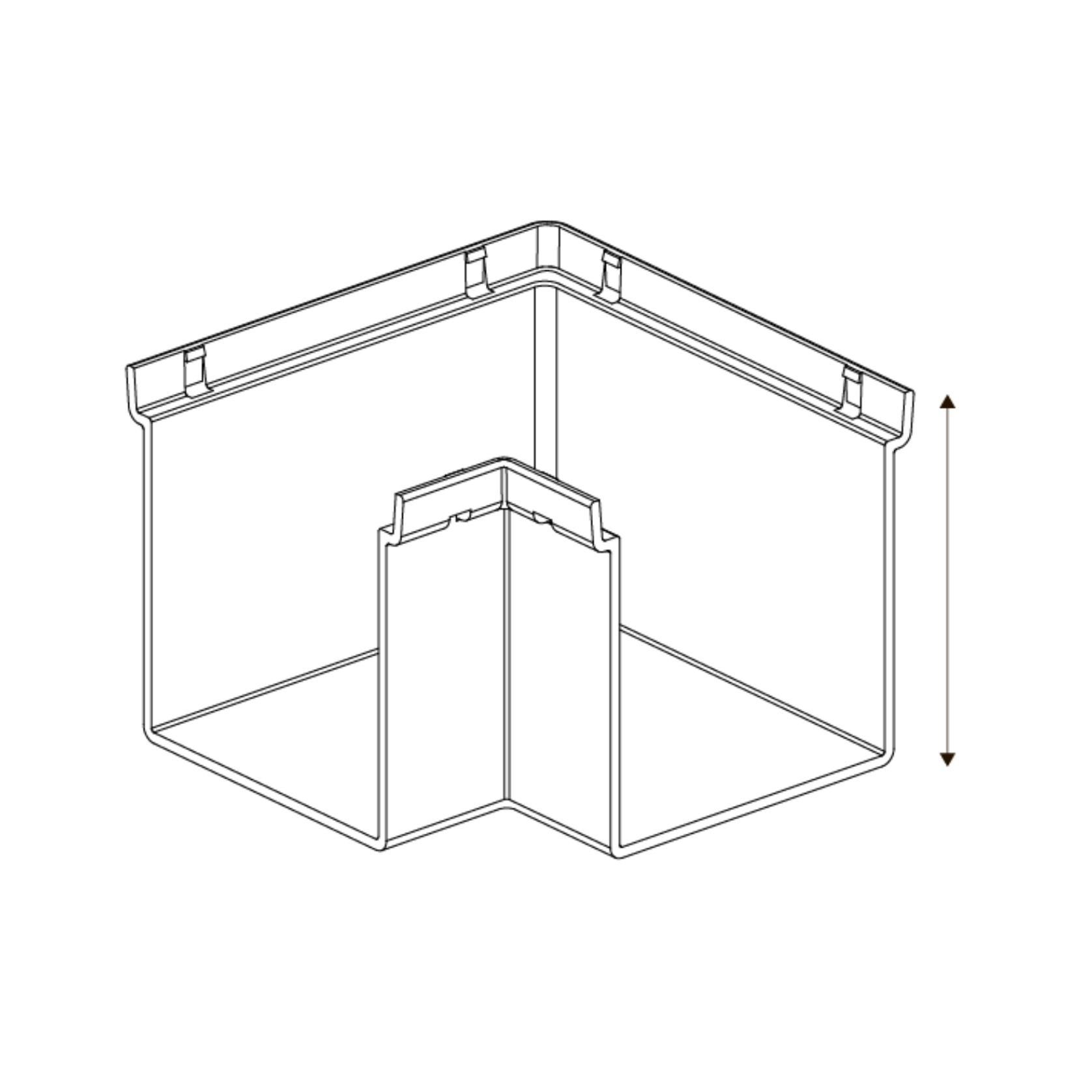 Rain Drain™ Trade – Corner with Sandstone Plastic Grate gallery detail image