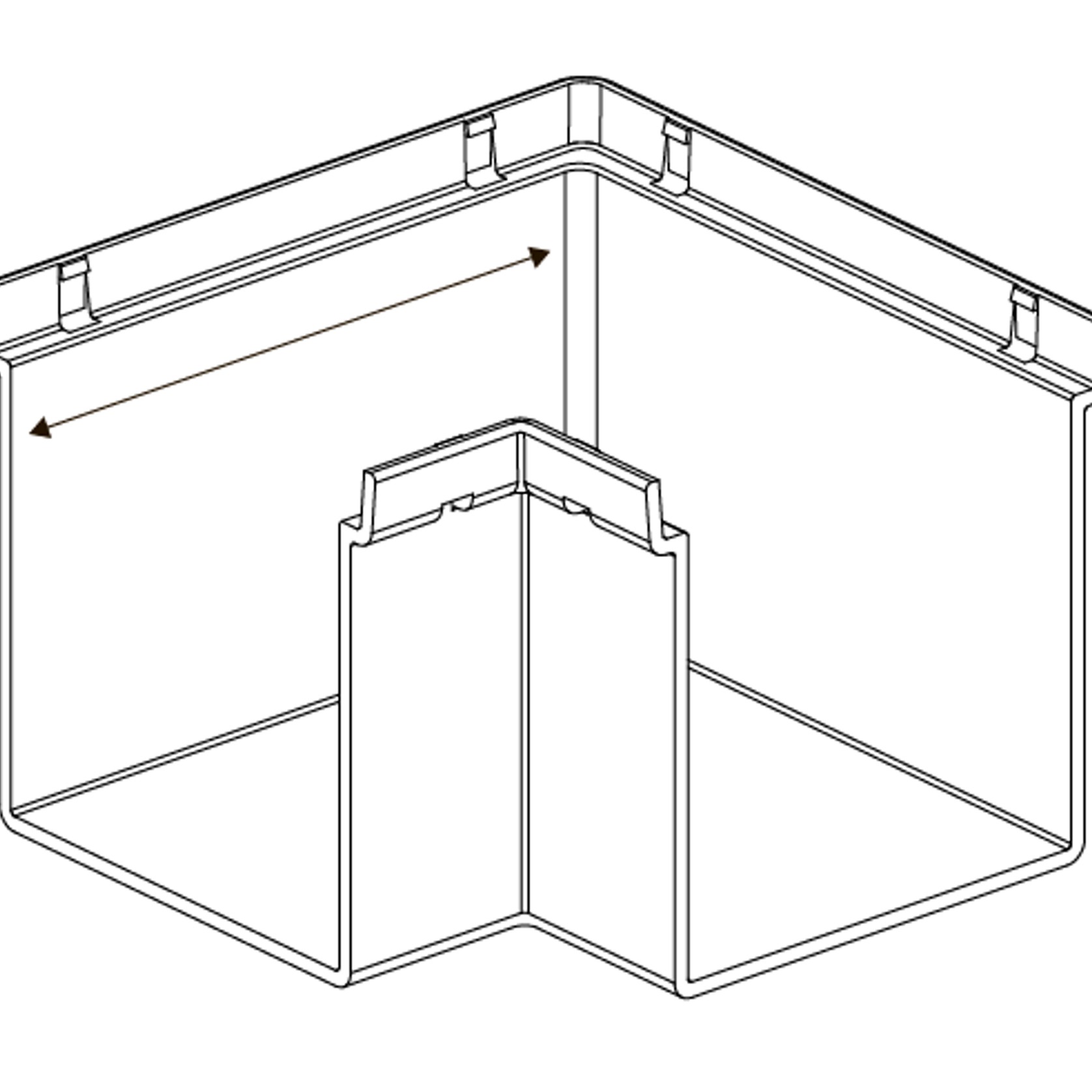 Rain Drain™ Trade – Corner with Heel Guard Grate gallery detail image