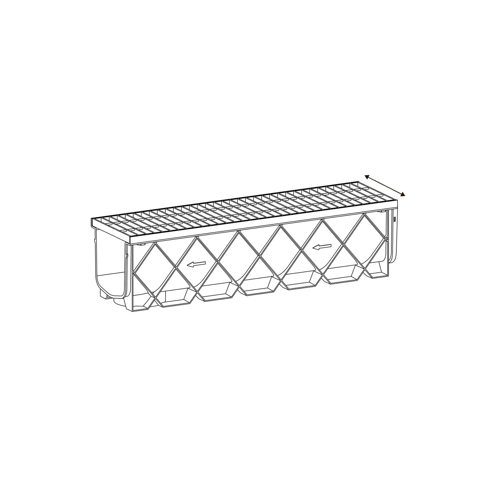 Storm Master® – 1m with Galvanised Steel Class B Grate gallery detail image
