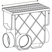 Storm Master®Inline Pit with Anti Slip Heel Guard Grate gallery detail image