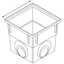 Series 300 Pit complete with Plain Aluminium Grate gallery detail image