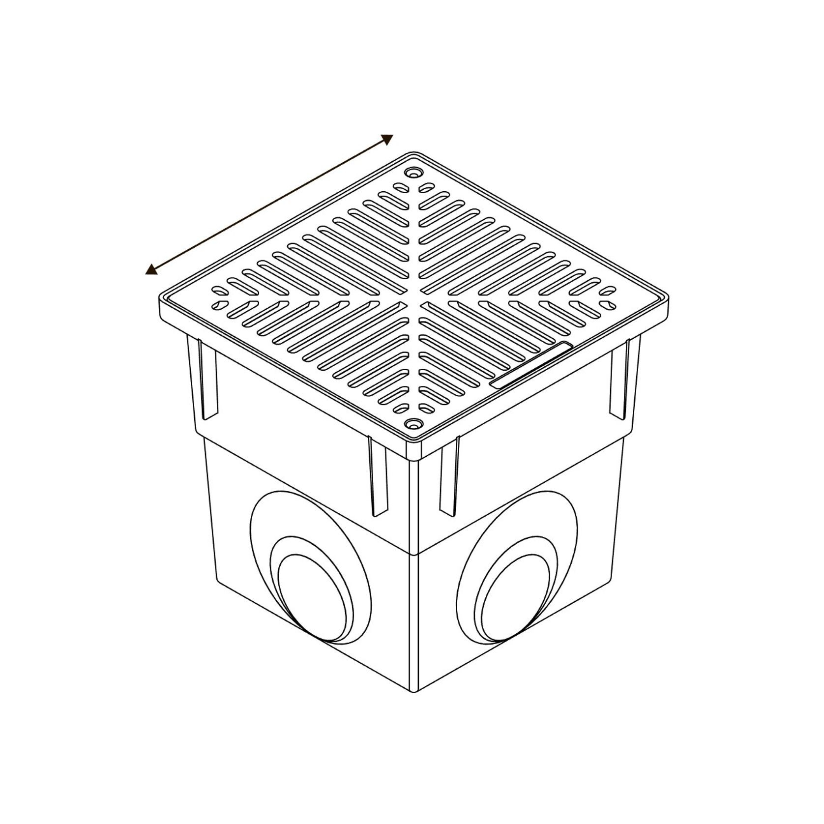 Series 300 Pit with Galvanised Steel Class A Grate gallery detail image
