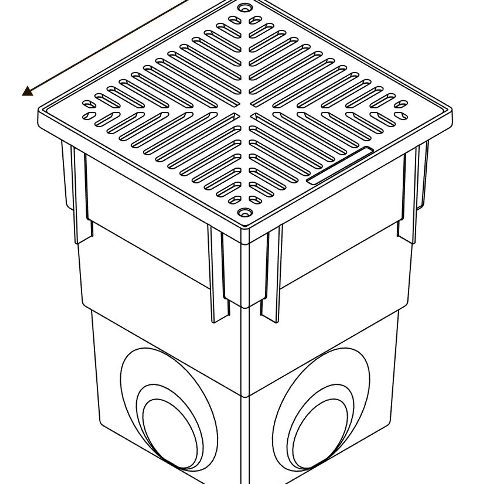 Series 300 Deep Pit with Galvanised Steel Class A Grate gallery detail image