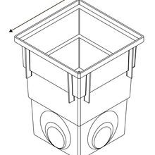 Series 300 Deep Pit complete with Plain Aluminium Grate gallery detail image