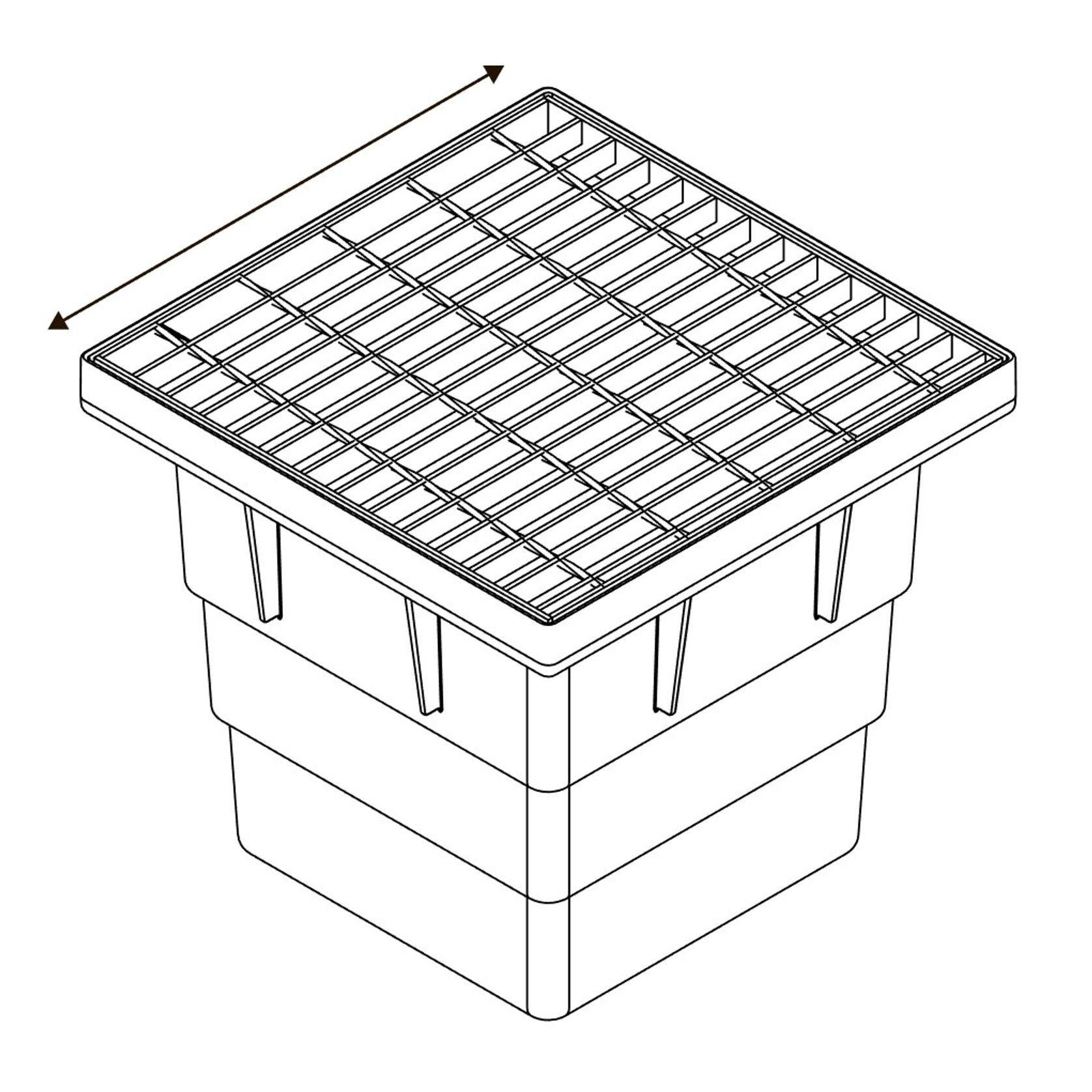 Series 450 Pit with Galvanised Steel Class B Grate gallery detail image