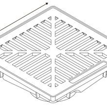 Uni-Pit Vortex 200 with Flat Plain Aluminium Grate gallery detail image