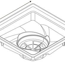 Uni-Pit Vortex 200 with Flat Plain Aluminium Grate gallery detail image