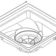 Uni-Pit Light Duty Galvanised Heel Guard Class A Grate gallery detail image