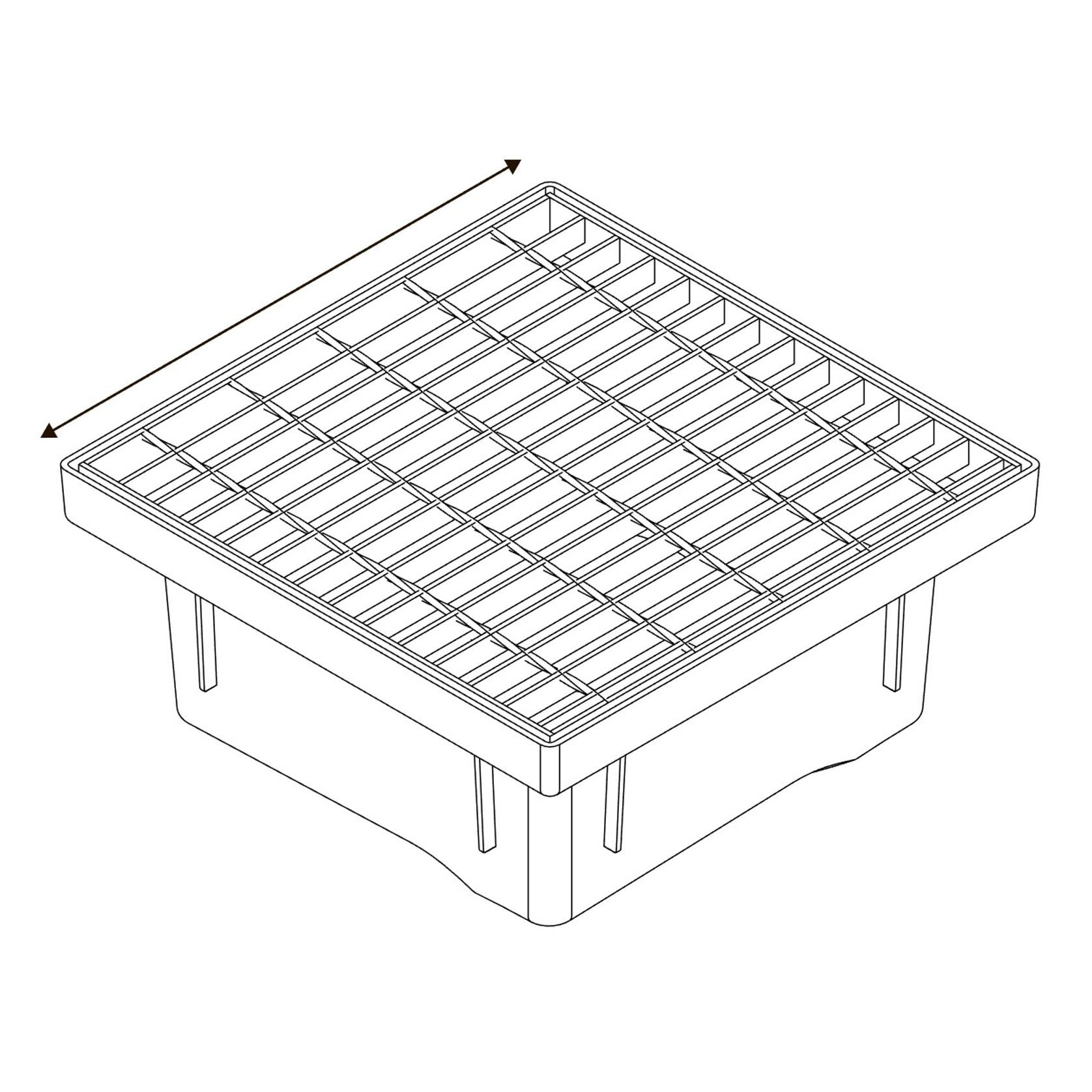 Galvanised Steel Flat Bar Heel Guard Class A Grate gallery detail image