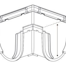 Storm Drain™ – Corner with Ductile Iron Grate – Class C gallery detail image