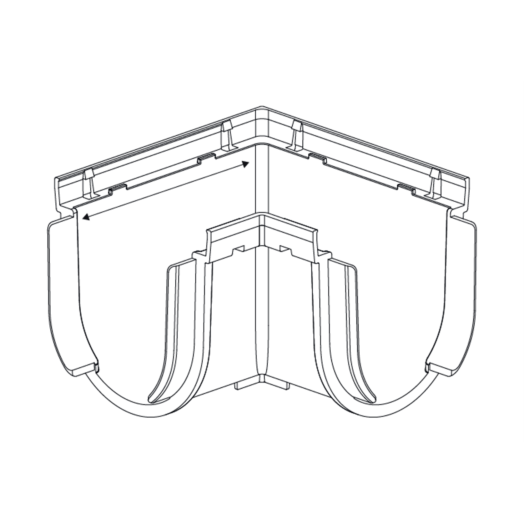 Storm Drain™ – Corner with 316 Architectural Grate gallery detail image