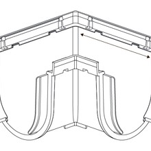 Storm Drain™ – Corner with 316 Architectural Grate gallery detail image