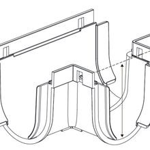 Storm Drain™ – Tee Piece with Sandstone Plastic Grate gallery detail image