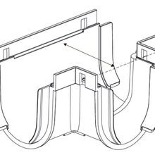 Storm Drain™ – Tee Piece with Grey Plastic Grate gallery detail image