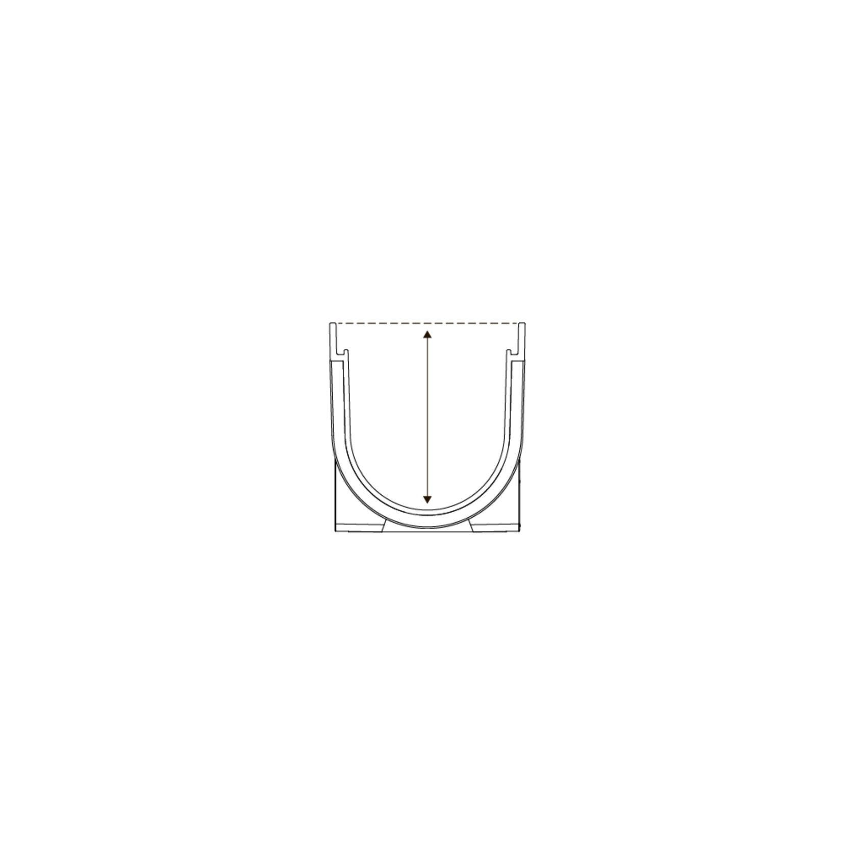 Storm Drain™ – 1m complete with Sandstone Plastic Grate gallery detail image
