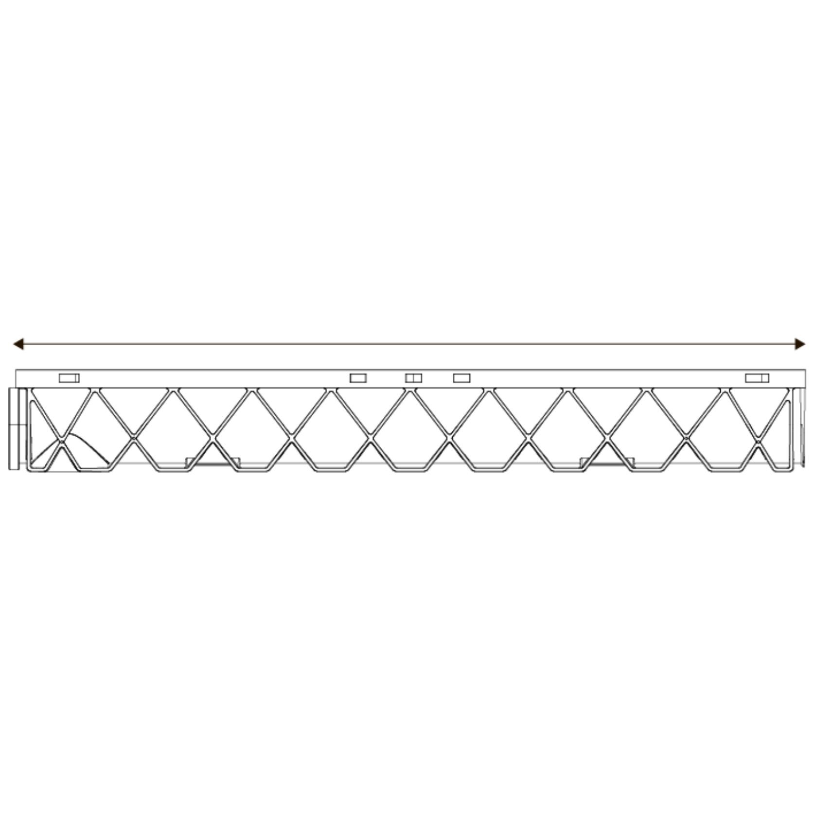 Storm Drain™ – 1m complete with Sandstone Plastic Grate gallery detail image