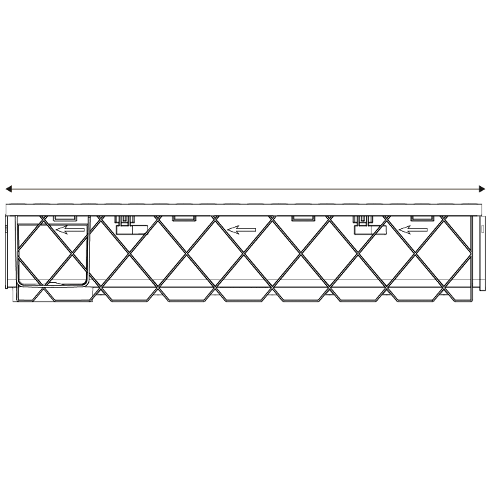 Storm Drain™ Pro – Class B Heelguard Galvanised Grate gallery detail image