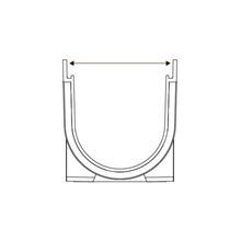 Storm Drain™ – 1m complete with Sandstone Plastic Grate gallery detail image
