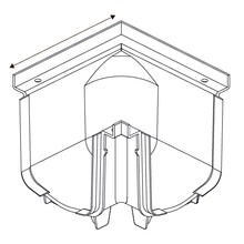 Storm Master® – Corner with Galvanised Class B Grate gallery detail image