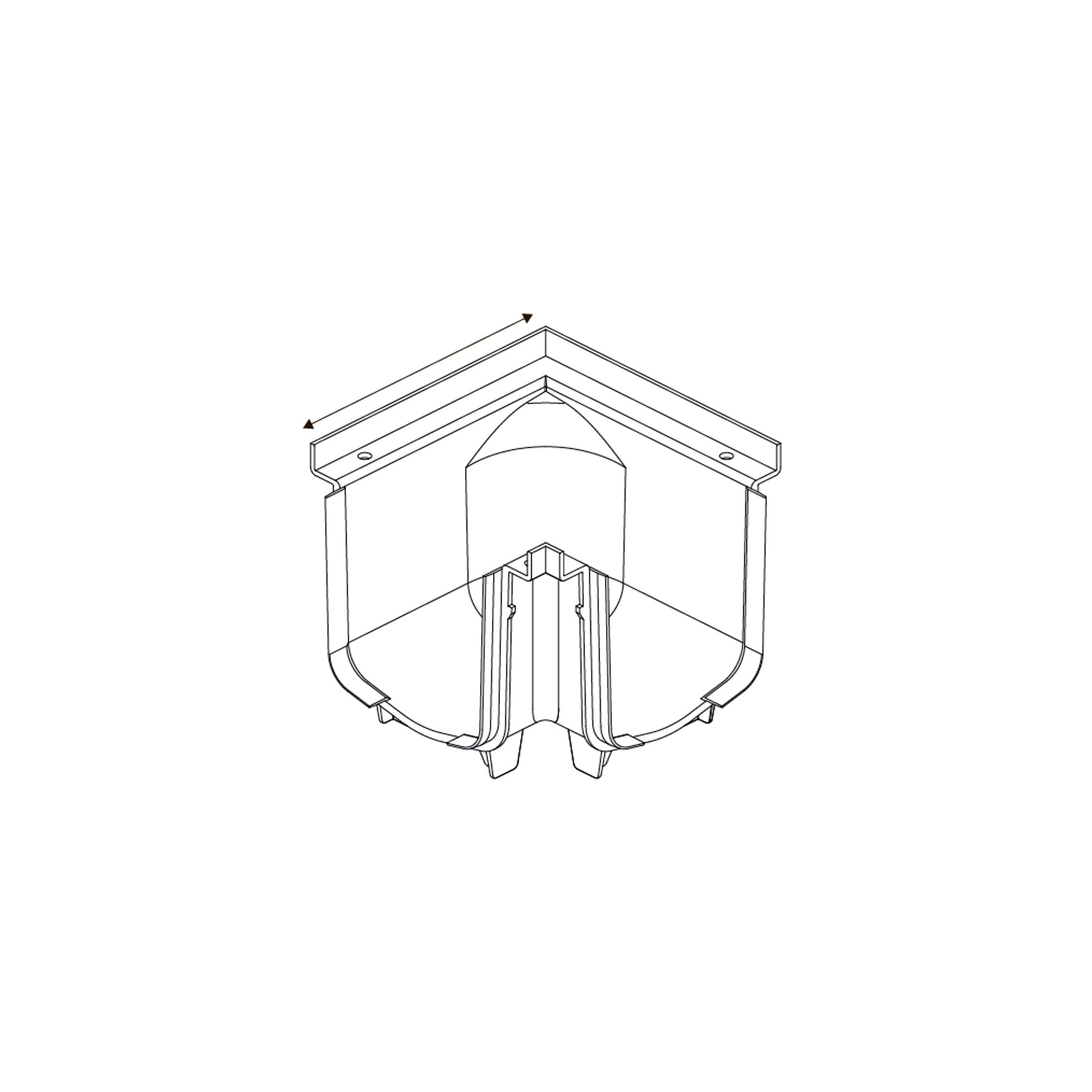 Storm Master® – Corner with Galvanised Class B Grate gallery detail image