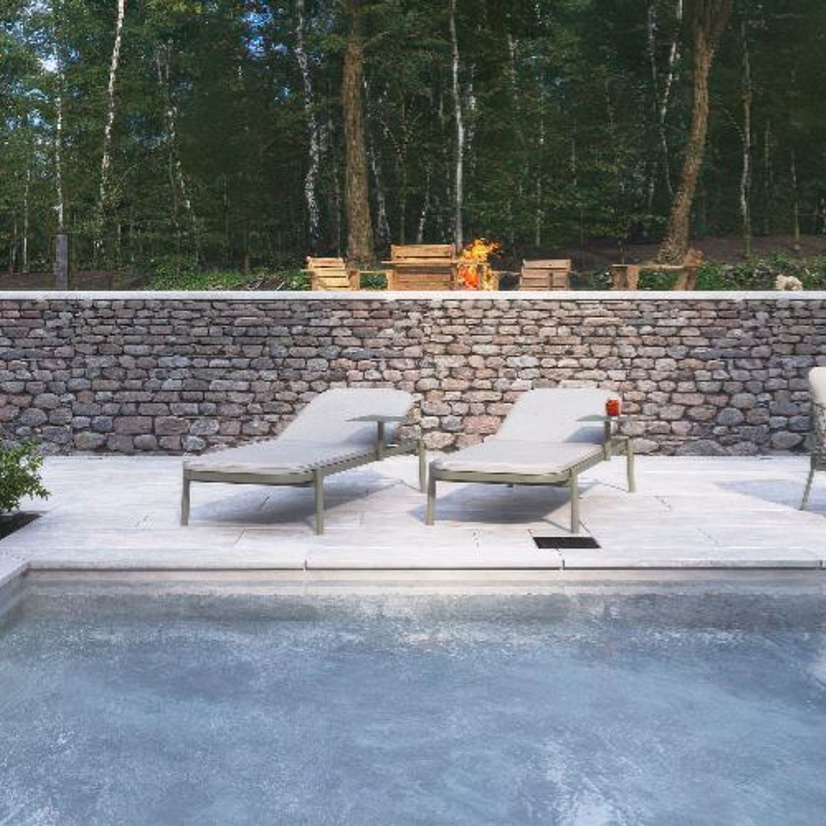 Verano Sun Lounger with Side Table gallery detail image