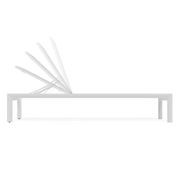 Alvor Sun Lounge - White - Light Grey Mesh gallery detail image
